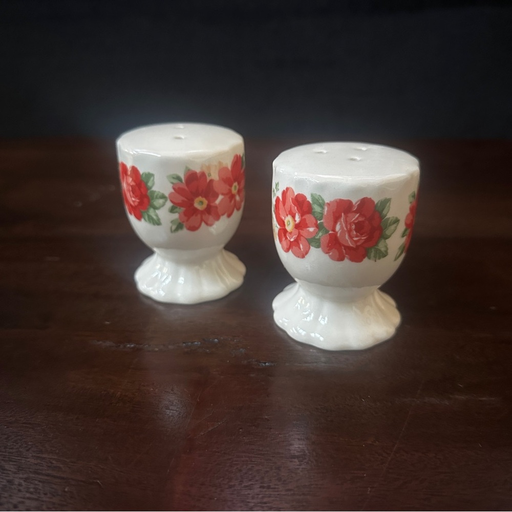 Hibiscus Salt & Pepper Shakers